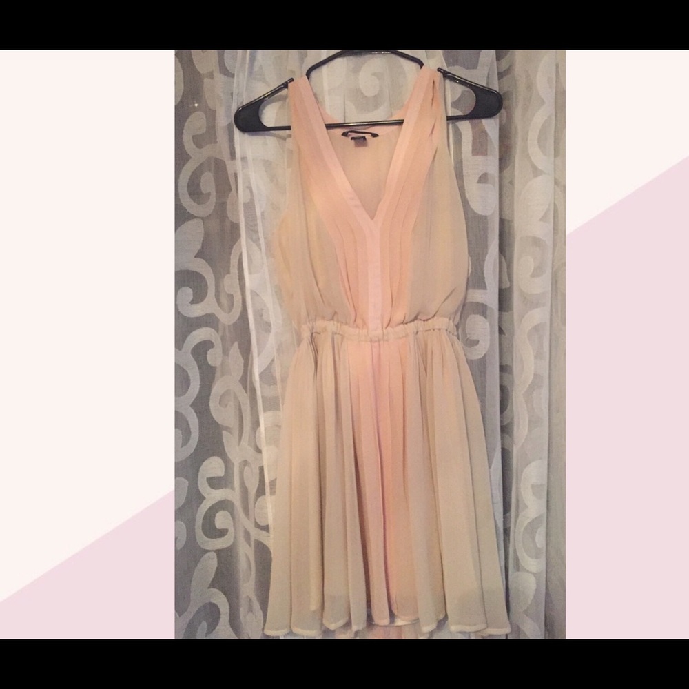Pleated pastel colored Victoria’s Secret Dress